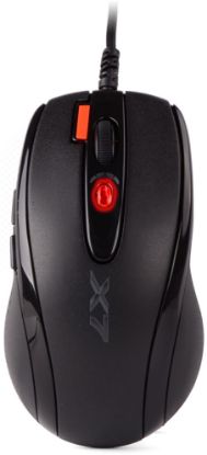  Зображення Мишка A4-Tech X-710BK USB Black 