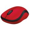  Зображення Миша бездротова Logitech M220 Silent Wireless Black/Red (910-004880)) 