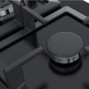 Зображення Варильна поверхня Bosch  газова на склі, 75см, чавун, чорний 