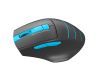  Зображення Мишка бездротова A4-Tech Fstyler FG30S Black/Blue 