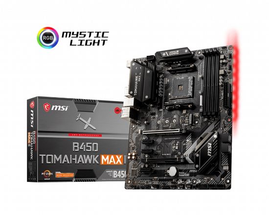  Зображення Материнська плата MSI B450 Tomahawk Max II Socket AM4 