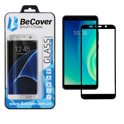  Зображення Скло захисне BeCover ZTE Blade L210 Black (706011) 