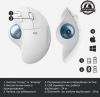  Зображення Мишка Logitech Ergo M575 Wireless Trackball Off-white (910-005870) 