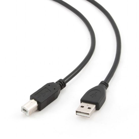  Зображення Кабель USB 2.0 (AM/BM) 4.5m Cablexpert Black 