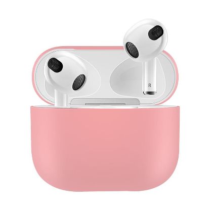  Зображення Чохол для навушників BeCover Silicon для Apple AirPods (3nd Gen) Grapefruit-Pink (707231) 