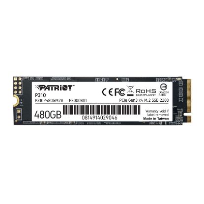  Зображення накопичувач M.2 480GB P310, NVMe 2280 P310P480GM28 