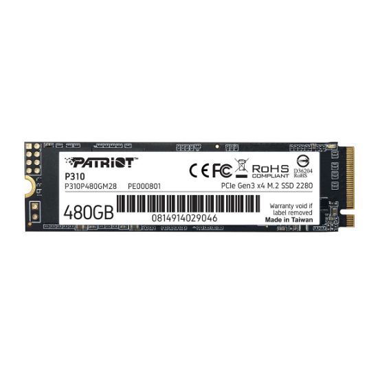  Зображення накопичувач M.2 480GB P310, NVMe 2280 P310P480GM28 