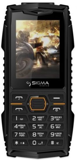  Зображення Мобільний телефон Sigma mobile X-treme AZ68 Dual Sim Black/Orange 