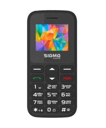  Зображення Мобільний телефон Sigma Comfort 50 HIT2020 Black (4827798120910) 