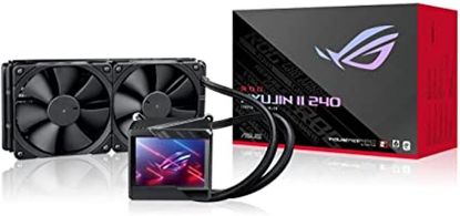  Зображення Система рідинного охолодження ASUS ROG RYUJIN II 240 LGA 115x,1700, 2011, 2011-3, 2066;AMD: AM4, TR4* OLED-дисплей вентилятори Noctua iPPC 