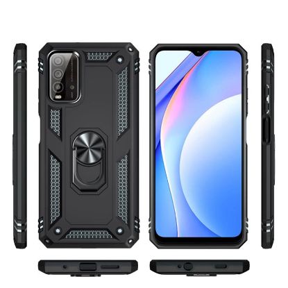  Зображення Чохол-накладка BeCover Military для Xiaomi Redmi 9T/Poco M3 Black (706646) 