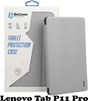  Зображення Чохол-книжка BeCover Smart для Lenovo Tab P11 Pro Gray (707594) 