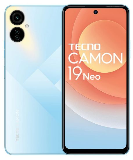  Зображення Смартфон Tecno Camon 19 Neo (CH6i) 6/128GB Dual Sim Ice Mirror Blue (4895180783968) 