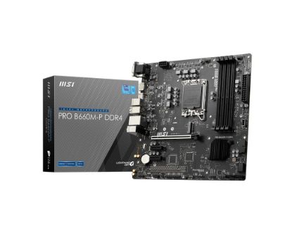  Зображення Материнська плата MSI Pro B660M-P DDR4 Socket 1700 