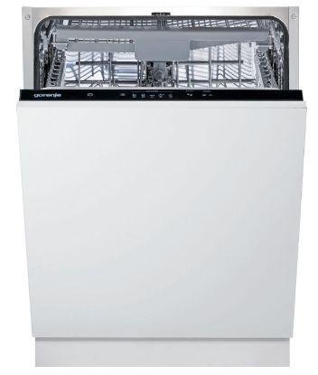  Зображення Посудомийна машина Gorenje вбудовувана, 14компл., A++, 60см, 3й кошик, білий 