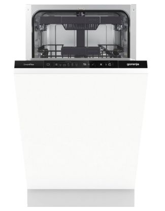  Зображення Посудомийна машина Gorenje вбудовувана, 11компл., A+++, 45см, інвертор, 3й кошик, білий 