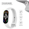  Зображення Ремінець до фітнес браслета Armorstandart для Xiaomi Mi Band 7/6/5 New Style White (ARM61893) 