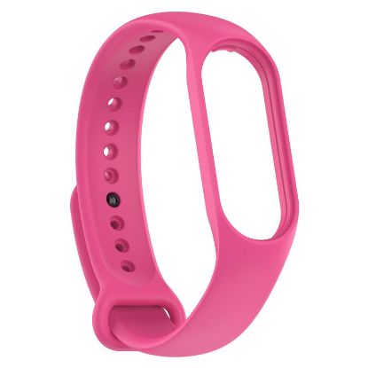  Зображення Ремінець до фітнес браслета Armorstandart для Xiaomi Mi Band 7/6/5 New Style Barbie Pink (ARM61897) 