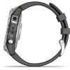  Зображення Смарт-годинник Garmin Fenix 7 Silver with Graphite Band (010-02540-00) 