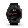  Зображення Смарт-годинник Garmin Fenix 7X Sapphire Solar Carbon Gray DLC Titanium with Black Band (010-02541-10 