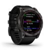  Зображення Смарт-годинник Garmin Fenix 7X Sapphire Solar Carbon Gray DLC Titanium with Black Band (010-02541-10 