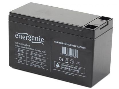  Зображення Аккумуляторна батарея EnerGenie 12В 7.5 Ач (BAT-12V7.5AH) 