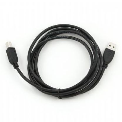  Зображення Кабель USB2 Cablexpert CCP-USB2-AMBM-6G A-папа/B-папа, сірий, преміум 1.8м  ) 