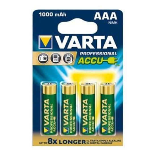  Зображення Акумулятор VARTA NI-MH Power AAA 1000 мАг, 4 шт. 