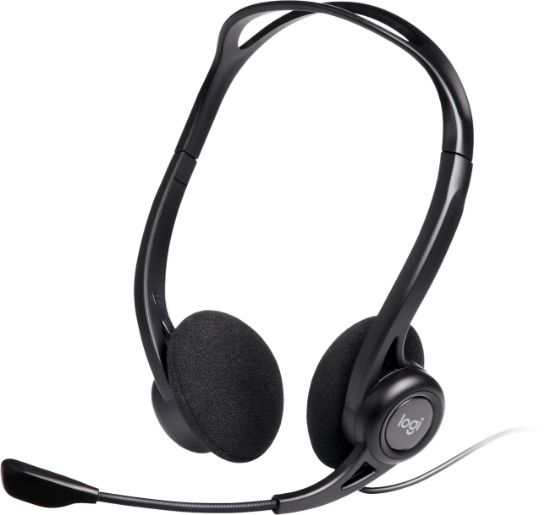  Зображення Навушники Logitech PC Headset 960 USB (981-000100)) 