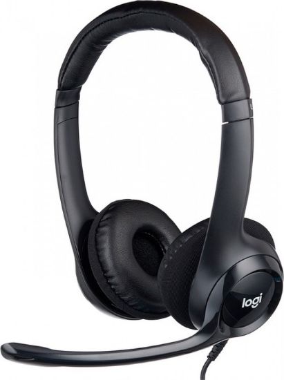  Зображення Навушники Logitech Headset H390 USB (981-000406) ) 