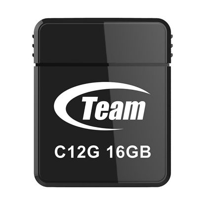  Зображення Флеш-накопичувач USB 16Gb Team C12G Black TC12G16GB01 