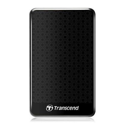  Зображення Зовнішній жорсткий диск USB 3.0   1TB 2.5"  Transcend StoreJet 25A3 5400rpm, Black  (TS1TSJ25A3K)) 