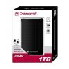  Зображення Зовнішній жорсткий диск USB 3.0   1TB 2.5"  Transcend StoreJet 25A3 5400rpm, Black  (TS1TSJ25A3K)) 