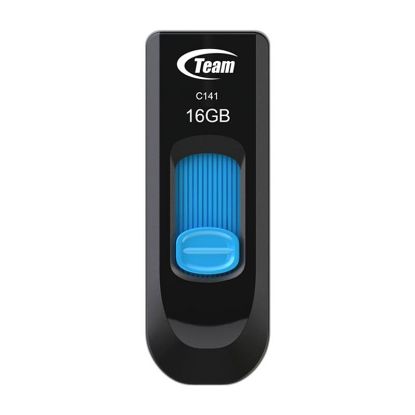  Зображення Флеш-накопичувач USB 16Gb Team C141 Blue (TC14116GL01) 