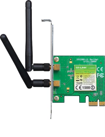  Зображення WiFi-адаптер TP-LINK TL-WN881ND 802.11n 300Мбит/с PCI Express x1 