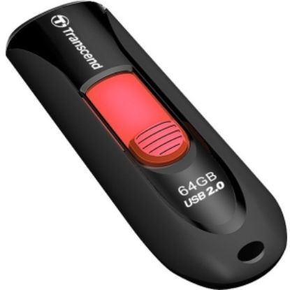  Зображення Накопичувач USB Flash drive    64GB  Transcend JetFlash 590  (USB2.0)  Black ) 