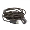  Зображення Кабель USB (AM/AF) 5.0m USB2.0 Cablexpert активный 