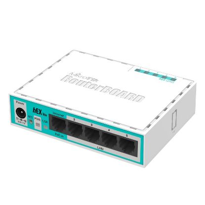  Зображення Маршрутизатор MikroTik hEX lite 