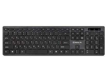  Зображення Клавіатура REAL-EL Comfort 7080 Ukr Black USB 