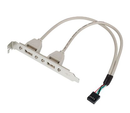  Зображення Планка расширения Atcom USB 2.0 2port (15257) 