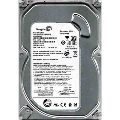  Зображення Накопичувач HDD SATA  500Gb Seagate 7200rpm 16Mb (ST3500418AS) Refurbished 