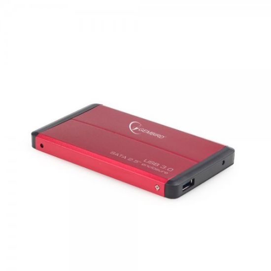  Зображення Ext.Rack Gembird EE2-U3S-2-R для 2.5" SATA USB 3.0 Red 