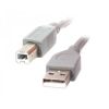  Зображення Кабель USB 2.0 (AM/BM) 1.8m Gembird (CCP-USB2-AMBM-6G Grey) (к принтеру, сканеру) премиум Grey 