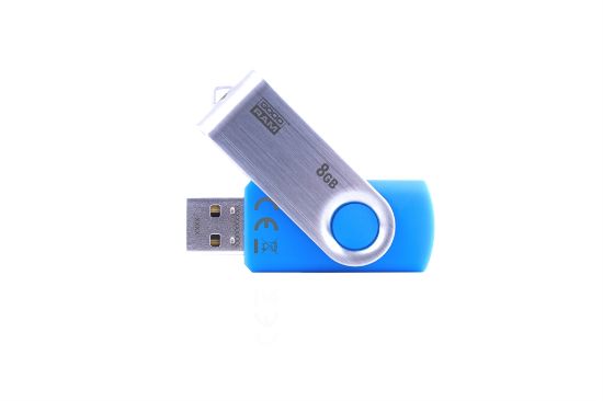  Зображення USB флеш накопичувач Goodram 8Gb Twister Blue (UTS2-0080B0R11) 