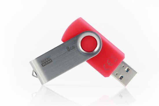  Зображення Флеш-накопичувач USB3.0  8GB GOODRAM UTS3 (Twister) Red (UTS3-0080R0R11) 