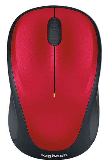  Зображення Миша бездротова Logitech M235 Red USB (910-002496)) 