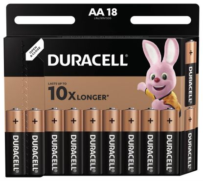  Зображення Батарейка Duracell Basic AA/LR06 BL 18шт 