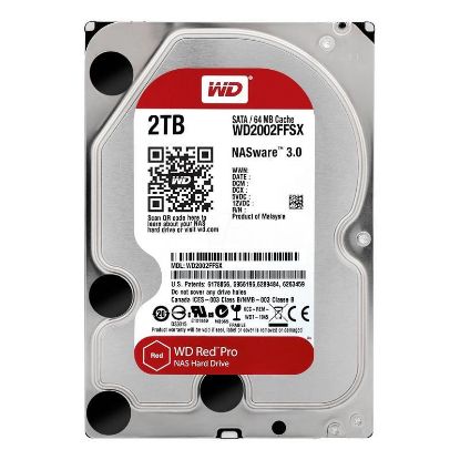  Зображення Накопичувач HDD SATA 2.0TB WD Red Pro NAS 7200rpm 64MB (WD2002FFSX) 