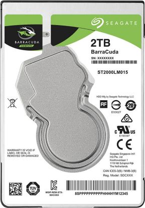  Зображення Жорсткий диск Seagate 2.5" SAT A-3 5400 2TB Mobile 128Mb ST2000LM015 