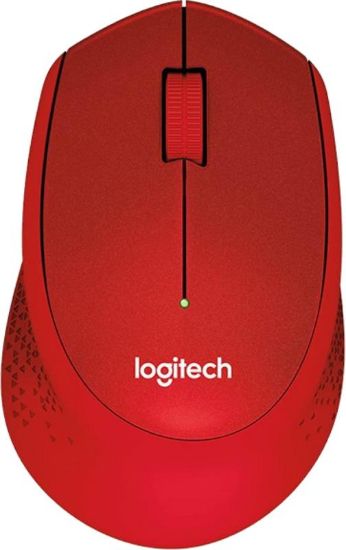  Зображення Миша бездротова Logitech M330 Silent Plus WIreless Red (910-004911)) 